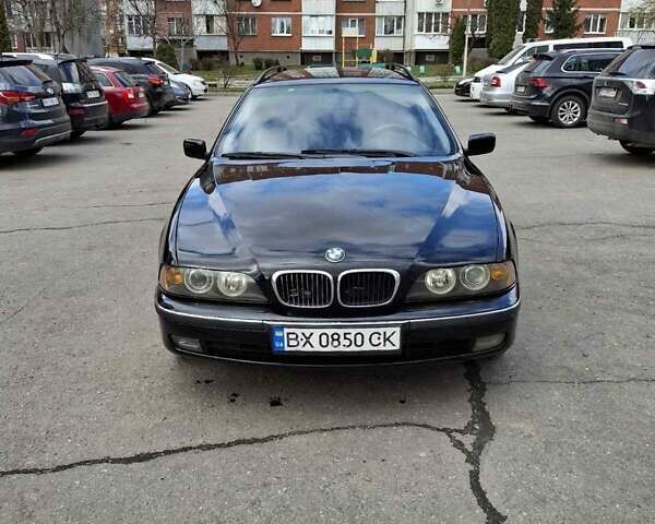 Черный БМВ 5 Серия, объемом двигателя 1.95 л и пробегом 401 тыс. км за 5600 $, фото 1 на Automoto.ua
