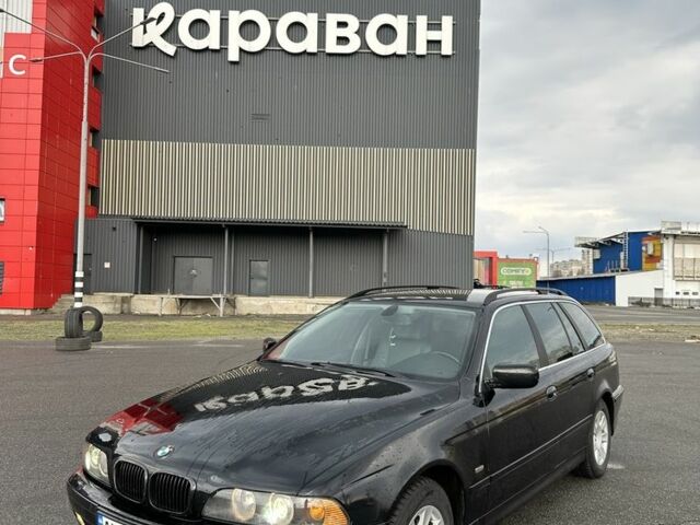 Черный БМВ 5 Серия, объемом двигателя 2.2 л и пробегом 309 тыс. км за 4300 $, фото 1 на Automoto.ua