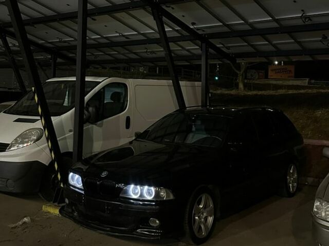 Черный БМВ 5 Серия, объемом двигателя 3 л и пробегом 410 тыс. км за 4200 $, фото 1 на Automoto.ua