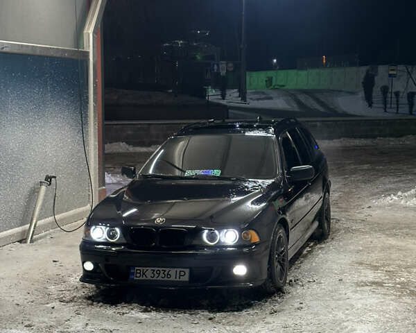 Черный БМВ 5 Серия, объемом двигателя 3 л и пробегом 508 тыс. км за 5500 $, фото 1 на Automoto.ua