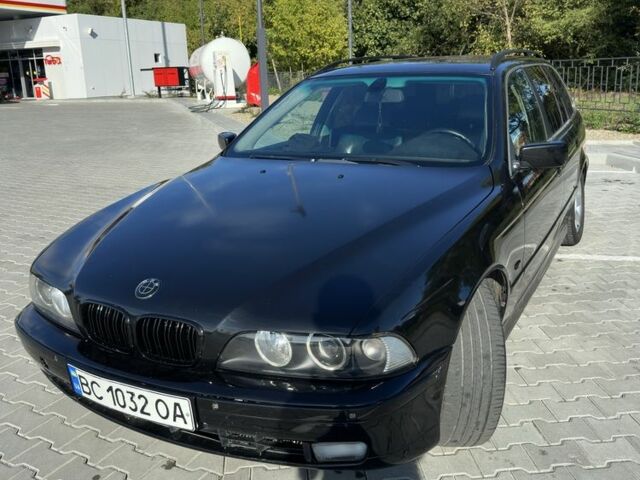 Черный БМВ 5 Серия, объемом двигателя 2.5 л и пробегом 430 тыс. км за 4100 $, фото 1 на Automoto.ua