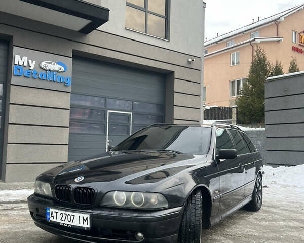 Черный БМВ 5 Серия, объемом двигателя 2.93 л и пробегом 490 тыс. км за 4500 $, фото 1 на Automoto.ua