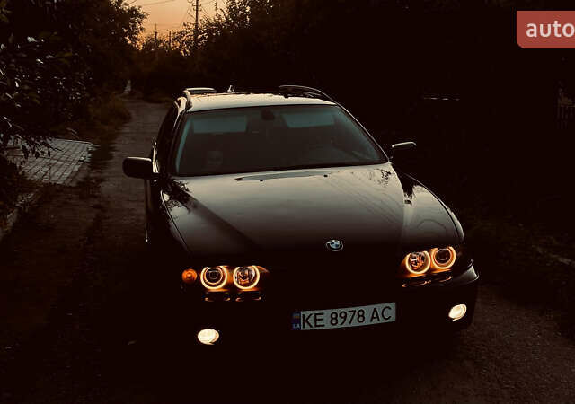 Черный БМВ 5 Серия, объемом двигателя 2.93 л и пробегом 347 тыс. км за 7000 $, фото 1 на Automoto.ua