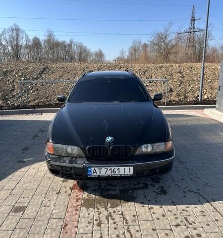 Черный БМВ 5 Серия, объемом двигателя 3 л и пробегом 453 тыс. км за 2900 $, фото 1 на Automoto.ua
