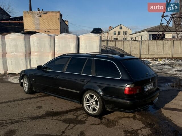 Чорний БМВ 5 Серія, об'ємом двигуна 2.93 л та пробігом 406 тис. км за 4500 $, фото 1 на Automoto.ua