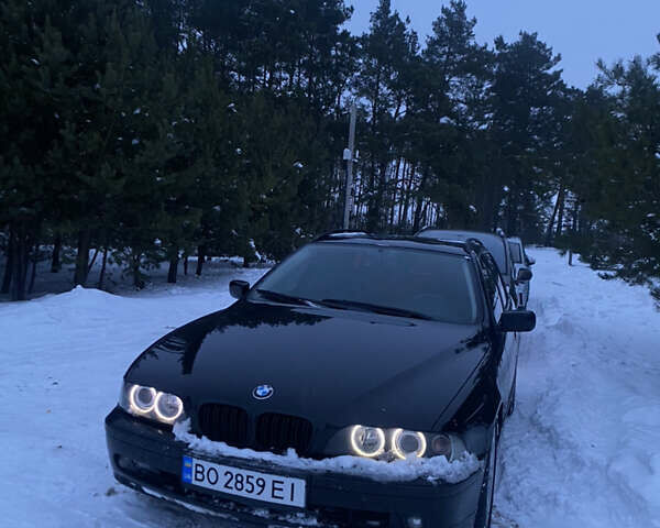 Черный БМВ 5 Серия, объемом двигателя 2 л и пробегом 390 тыс. км за 4150 $, фото 1 на Automoto.ua