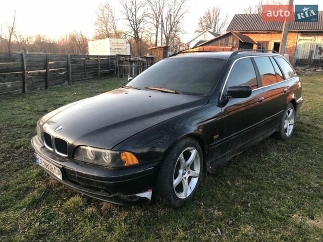 Чорний БМВ 5 Серія, об'ємом двигуна 2.93 л та пробігом 200 тис. км за 3200 $, фото 1 на Automoto.ua