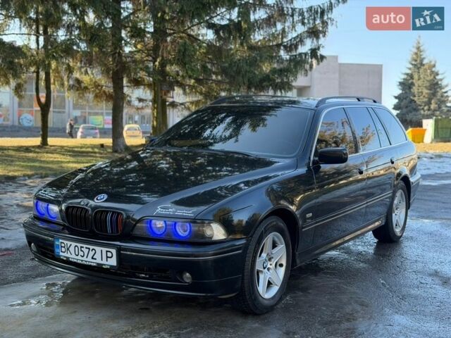 Черный БМВ 5 Серия, объемом двигателя 2.5 л и пробегом 300 тыс. км за 4200 $, фото 1 на Automoto.ua