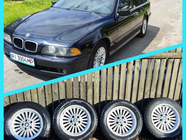 Черный БМВ 5 Серия, объемом двигателя 2.9 л и пробегом 460 тыс. км за 5500 $, фото 1 на Automoto.ua