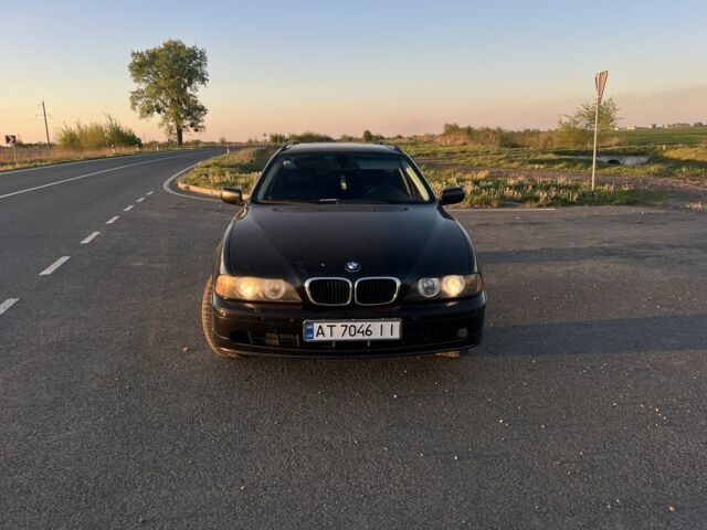Черный БМВ 5 Серия, объемом двигателя 2.9 л и пробегом 373 тыс. км за 4600 $, фото 1 на Automoto.ua