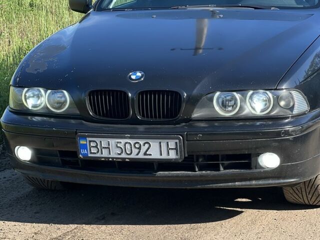 Черный БМВ 5 Серия, объемом двигателя 2.9 л и пробегом 440 тыс. км за 5200 $, фото 1 на Automoto.ua