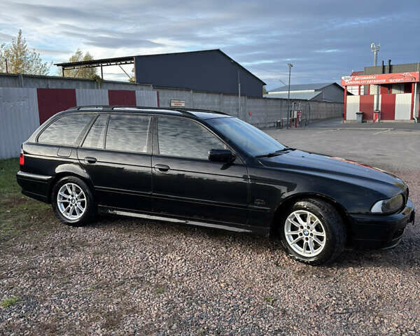 Чорний БМВ 5 Серія, об'ємом двигуна 2.93 л та пробігом 343 тис. км за 4500 $, фото 1 на Automoto.ua