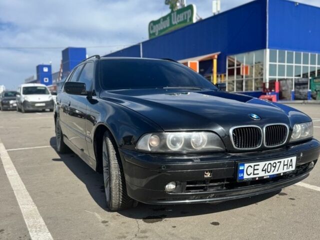 Черный БМВ 5 Серия, объемом двигателя 2.93 л и пробегом 390 тыс. км за 5300 $, фото 1 на Automoto.ua