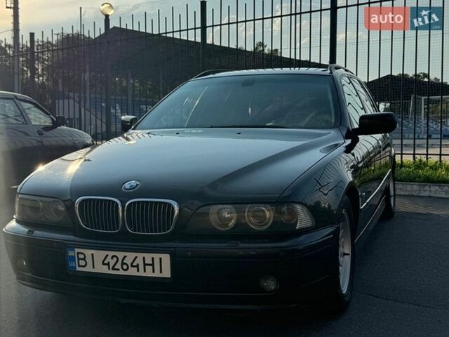 Черный БМВ 5 Серия, объемом двигателя 2.93 л и пробегом 417 тыс. км за 5000 $, фото 1 на Automoto.ua
