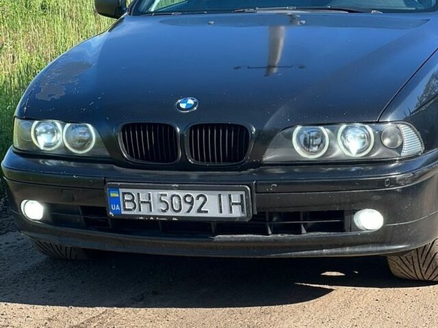 Чорний БМВ 5 Серія, об'ємом двигуна 2.93 л та пробігом 440 тис. км за 5200 $, фото 1 на Automoto.ua