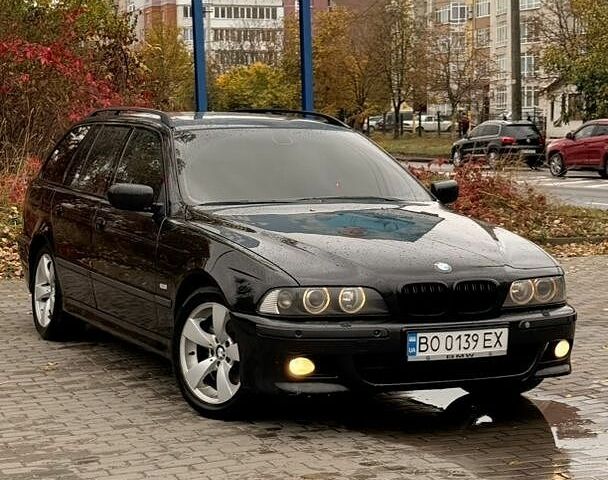 Черный БМВ 5 Серия, объемом двигателя 3 л и пробегом 406 тыс. км за 5700 $, фото 1 на Automoto.ua