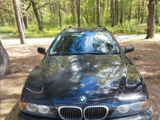 Черный БМВ 5 Серия, объемом двигателя 2.5 л и пробегом 410 тыс. км за 2300 $, фото 1 на Automoto.ua