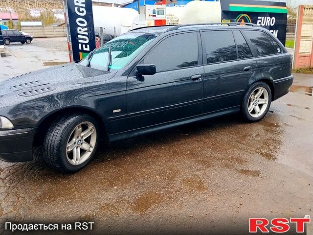 Черный БМВ 5 Серия, объемом двигателя 2.2 л и пробегом 320 тыс. км за 5000 $, фото 1 на Automoto.ua