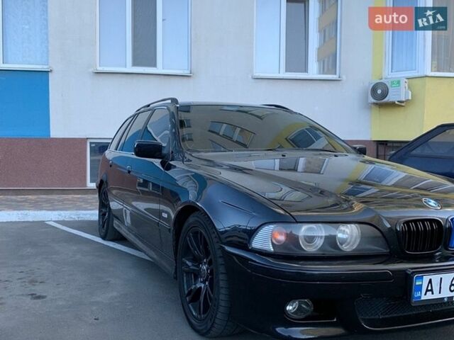Черный БМВ 5 Серия, объемом двигателя 2.93 л и пробегом 400 тыс. км за 3699 $, фото 1 на Automoto.ua