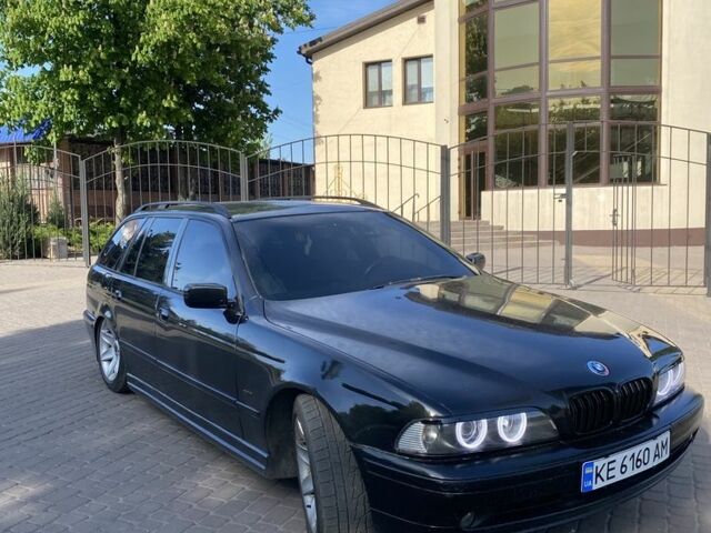 Черный БМВ 5 Серия, объемом двигателя 2.5 л и пробегом 408 тыс. км за 5000 $, фото 1 на Automoto.ua