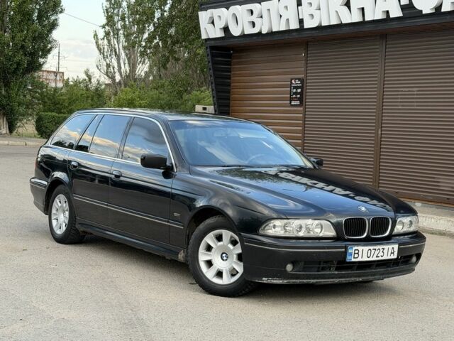 Черный БМВ 5 Серия, объемом двигателя 2 л и пробегом 400 тыс. км за 3300 $, фото 1 на Automoto.ua