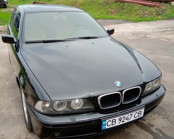 Черный БМВ 5 Серия, объемом двигателя 2.9 л и пробегом 362 тыс. км за 4900 $, фото 1 на Automoto.ua