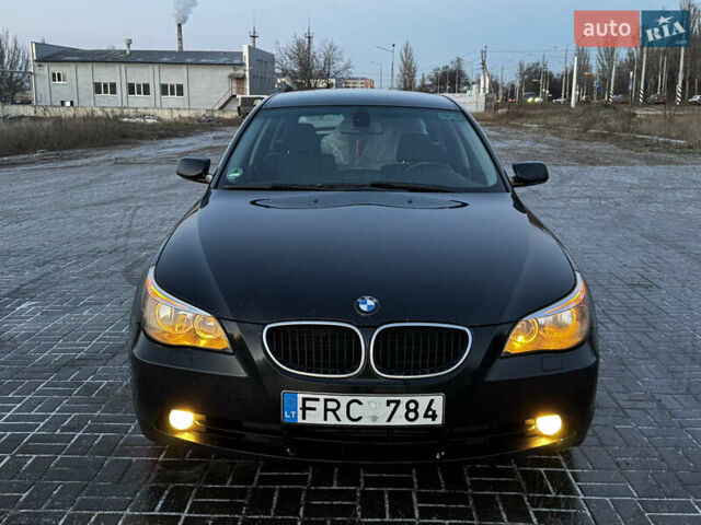 Черный БМВ 5 Серия, объемом двигателя 2.5 л и пробегом 392 тыс. км за 4300 $, фото 1 на Automoto.ua