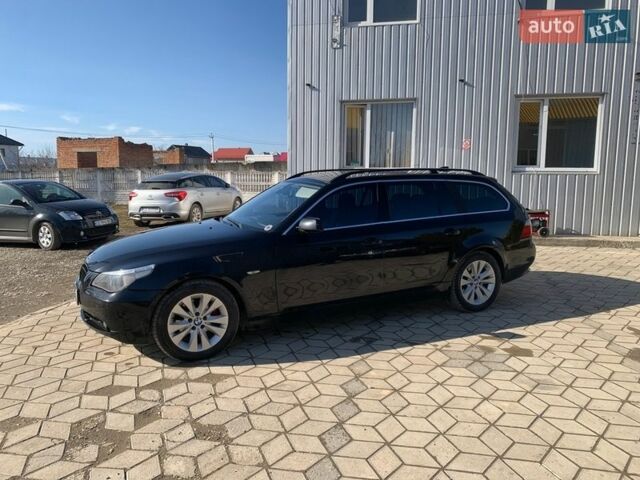 Черный БМВ 5 Серия, объемом двигателя 2.5 л и пробегом 499 тыс. км за 6700 $, фото 1 на Automoto.ua