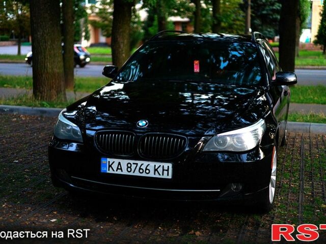 Черный БМВ 5 Серия, объемом двигателя 2.5 л и пробегом 414 тыс. км за 6500 $, фото 1 на Automoto.ua