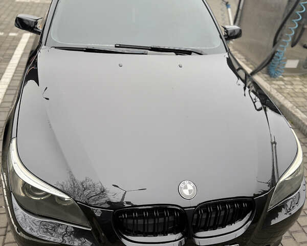 Черный БМВ 5 Серия, объемом двигателя 2.99 л и пробегом 330 тыс. км за 9100 $, фото 1 на Automoto.ua