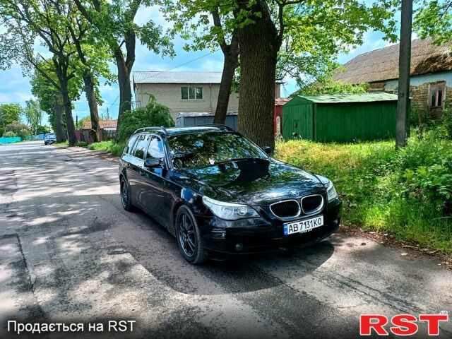 Черный БМВ 5 Серия, объемом двигателя 2.5 л и пробегом 320 тыс. км за 6800 $, фото 1 на Automoto.ua
