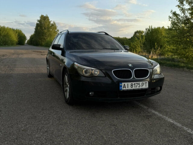 Черный БМВ 5 Серия, объемом двигателя 2.99 л и пробегом 358 тыс. км за 8350 $, фото 1 на Automoto.ua