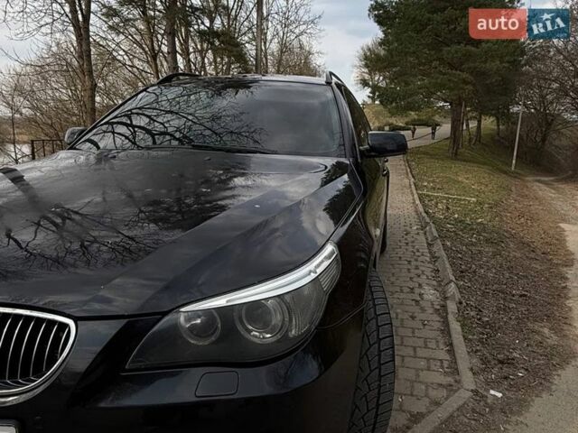 Черный БМВ 5 Серия, объемом двигателя 2.99 л и пробегом 349 тыс. км за 7500 $, фото 1 на Automoto.ua
