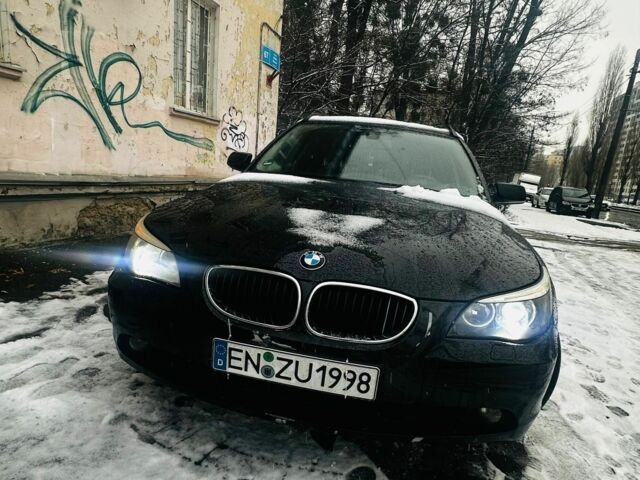 Черный БМВ 5 Серия, объемом двигателя 3 л и пробегом 360 тыс. км за 3999 $, фото 1 на Automoto.ua