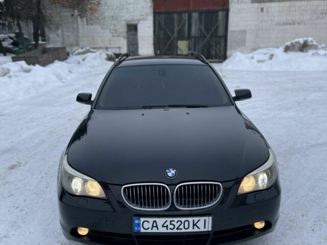 Черный БМВ 5 Серия, объемом двигателя 3 л и пробегом 430 тыс. км за 7550 $, фото 1 на Automoto.ua