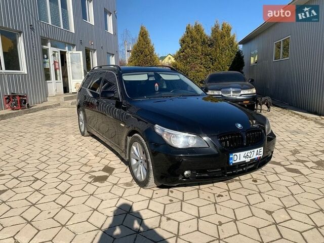 Черный БМВ 5 Серия, объемом двигателя 2.5 л и пробегом 490 тыс. км за 6050 $, фото 1 на Automoto.ua
