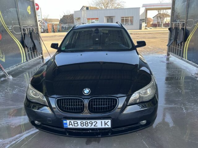 Черный БМВ 5 Серия, объемом двигателя 2.5 л и пробегом 420 тыс. км за 6200 $, фото 1 на Automoto.ua