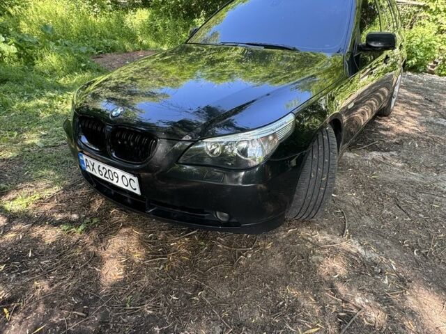 Черный БМВ 5 Серия, объемом двигателя 2.5 л и пробегом 360 тыс. км за 6800 $, фото 1 на Automoto.ua