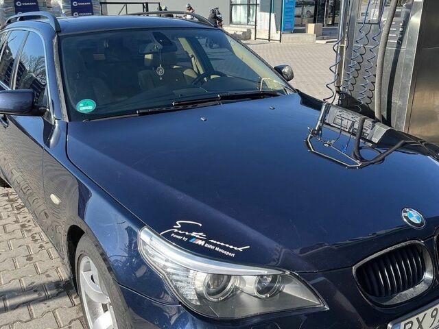 Черный БМВ 5 Серия, объемом двигателя 2.5 л и пробегом 340 тыс. км за 9800 $, фото 1 на Automoto.ua