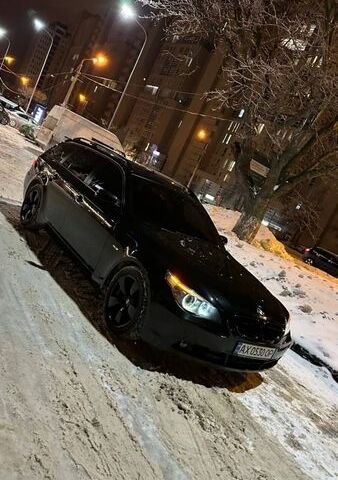 Черный БМВ 5 Серия, объемом двигателя 2.99 л и пробегом 346 тыс. км за 10500 $, фото 1 на Automoto.ua