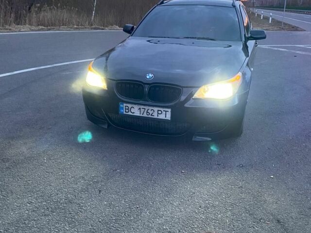 Черный БМВ 5 Серия, объемом двигателя 2.5 л и пробегом 450 тыс. км за 7300 $, фото 1 на Automoto.ua
