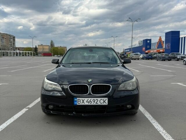 Черный БМВ 5 Серия, объемом двигателя 2.99 л и пробегом 336 тыс. км за 6000 $, фото 1 на Automoto.ua