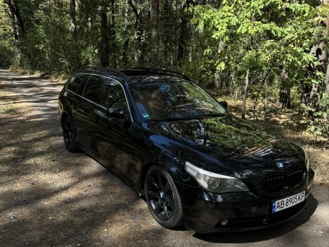 Черный БМВ 5 Серия, объемом двигателя 2.5 л и пробегом 420 тыс. км за 3499 $, фото 1 на Automoto.ua