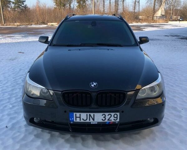 Черный БМВ 5 Серия, объемом двигателя 2.5 л и пробегом 500 тыс. км за 4000 $, фото 1 на Automoto.ua