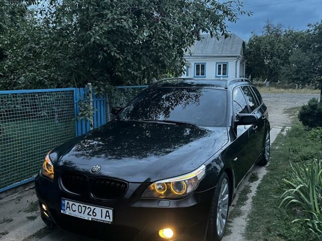 Чорний БМВ 5 Серія, об'ємом двигуна 3 л та пробігом 512 тис. км за 7605 $, фото 1 на Automoto.ua