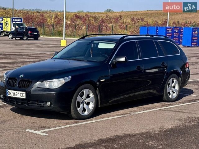 Черный БМВ 5 Серия, объемом двигателя 2.5 л и пробегом 358 тыс. км за 8800 $, фото 1 на Automoto.ua