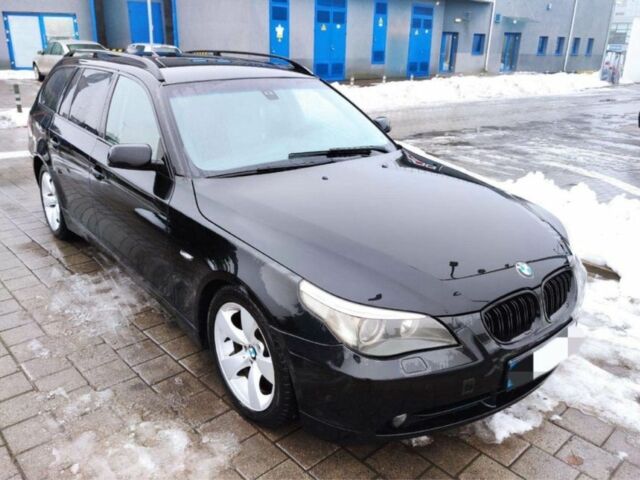 Черный БМВ 5 Серия, объемом двигателя 3 л и пробегом 280 тыс. км за 5285 $, фото 1 на Automoto.ua