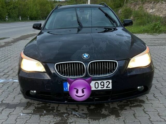 Чорний БМВ 5 Серія, об'ємом двигуна 3 л та пробігом 437 тис. км за 3700 $, фото 1 на Automoto.ua