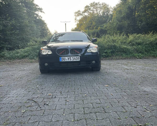 Черный БМВ 5 Серия, объемом двигателя 2.5 л и пробегом 340 тыс. км за 4000 $, фото 1 на Automoto.ua