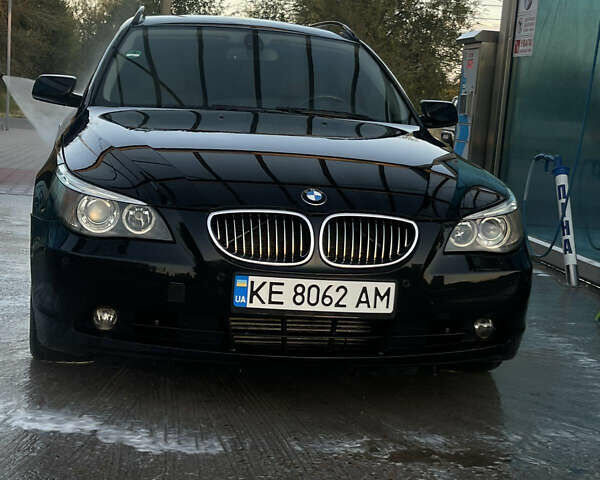 Черный БМВ 5 Серия, объемом двигателя 2.5 л и пробегом 409 тыс. км за 6250 $, фото 1 на Automoto.ua